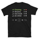 Chasing Dreams, One Track At A Time T-Shirt