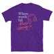 Where Words Fail, Music Speaks T-Shirt