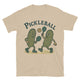 Two Pickles Playing Pickleball T-Shirt