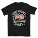 Stars, Stripes & Saturday Vibes T-Shirt