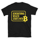 Generational Wealth Starts with ₿ T-Shirt