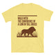 Walk With The Confidence Of A Lion In Tall Grass T-Shirt