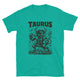 Taurus Zodiac Art T-Shirt