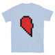 Half Pixel Heart (Right) T-Shirt
