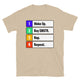 Wakeup Buy MSTR Nap Repeat T-Shirt