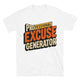 Professional Excuse Generator T-Shirt